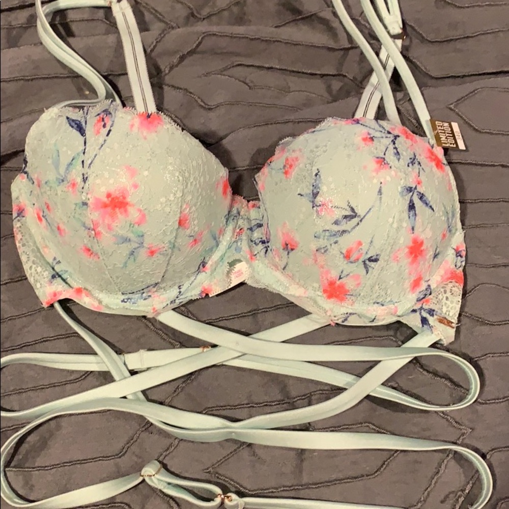 Pink date bra